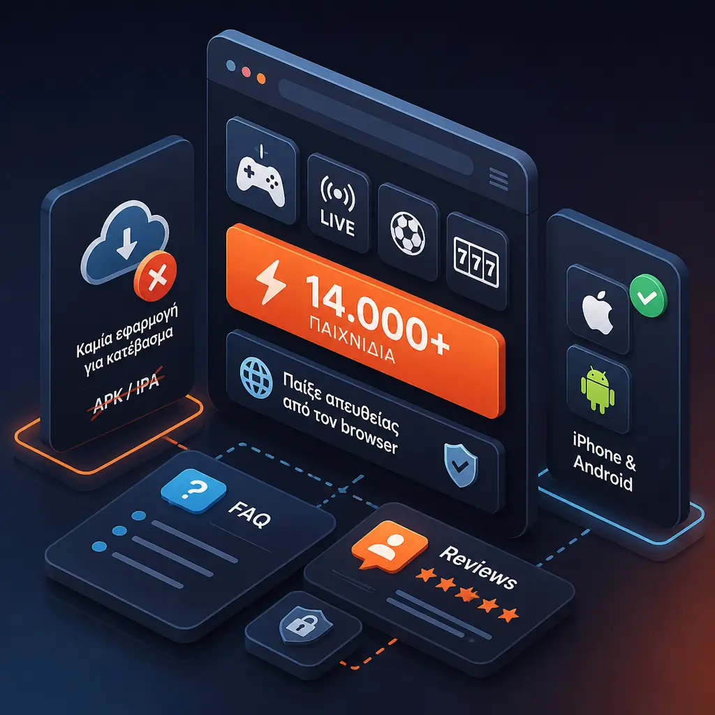 Dragonia App: Παίξε στο Κινητό σου visual guide for Dragonia Casino